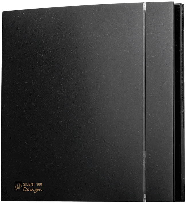 Вытяжной вентилятор Soler&Palau SILENT-200 CZ BLACK DESIGN-4C