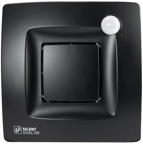 Витяжний вентилятор Soler&Palau SILENT DUAL 100 MATT BLACK (220-240V 50HZ)