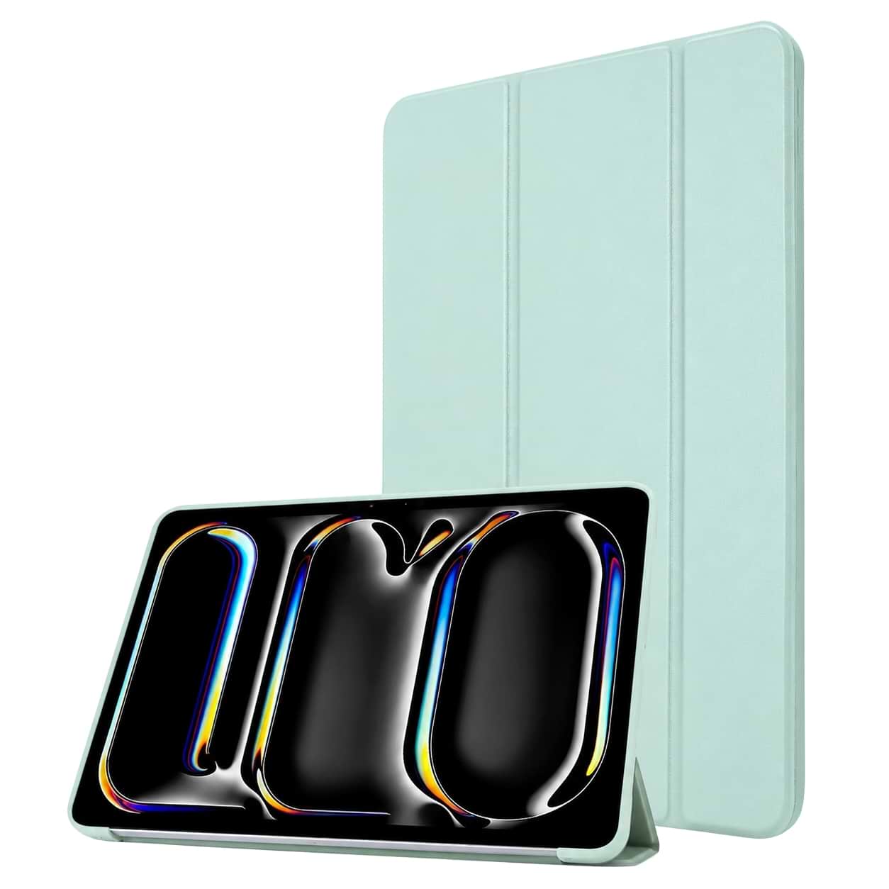 Чехол для планшета BeCover Tri Fold Soft TPU Silicone for Apple iPad Pro 11" M5 2025 Light Green (715992)