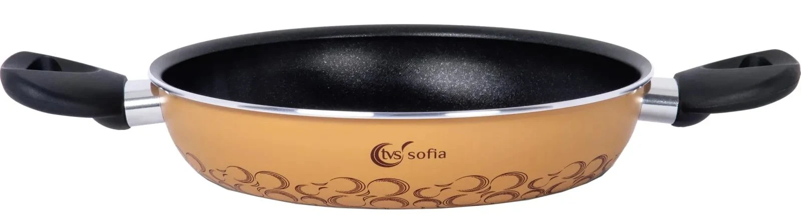 Сотейник TVS Sofia 24 см желтый (83301242310001ж)