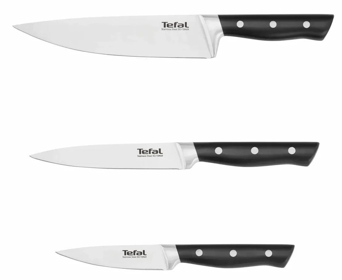 Набір ножів Tefal K281S3FT Perfect Resist 3 пр