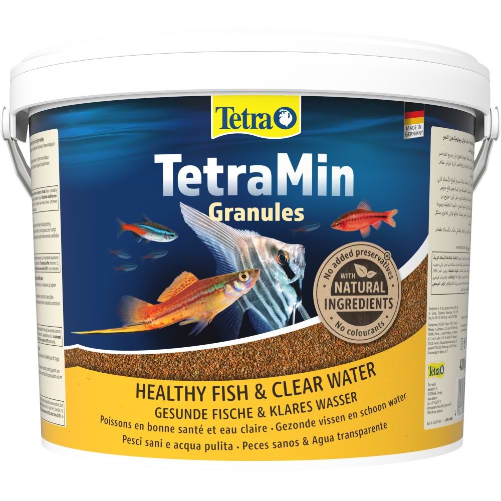 Корм для риб Tetra Min Granules для акваріумних гранули 4,2 кг (4004218201361)