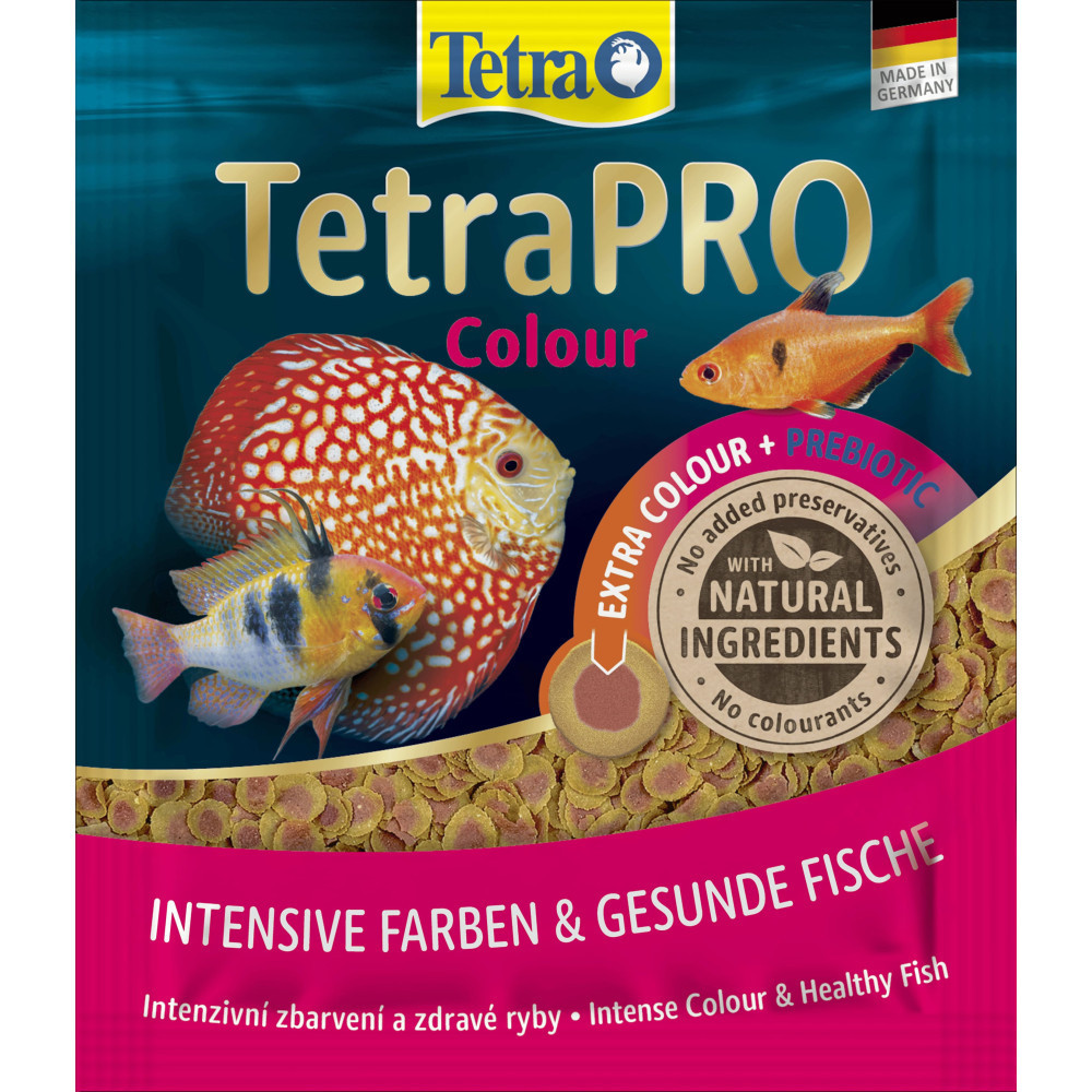 Корм для риб Tetra PRO Colour Multi-Crisps для яскравого забарвлення чіпси 12 г (4004218149366)