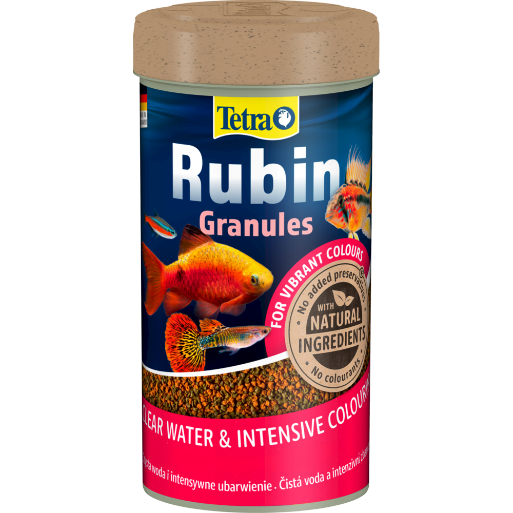 Корм для риб Tetra Rubin Granules для яскравості забарвлення гранули 100 г 250 мл (4004218132054)