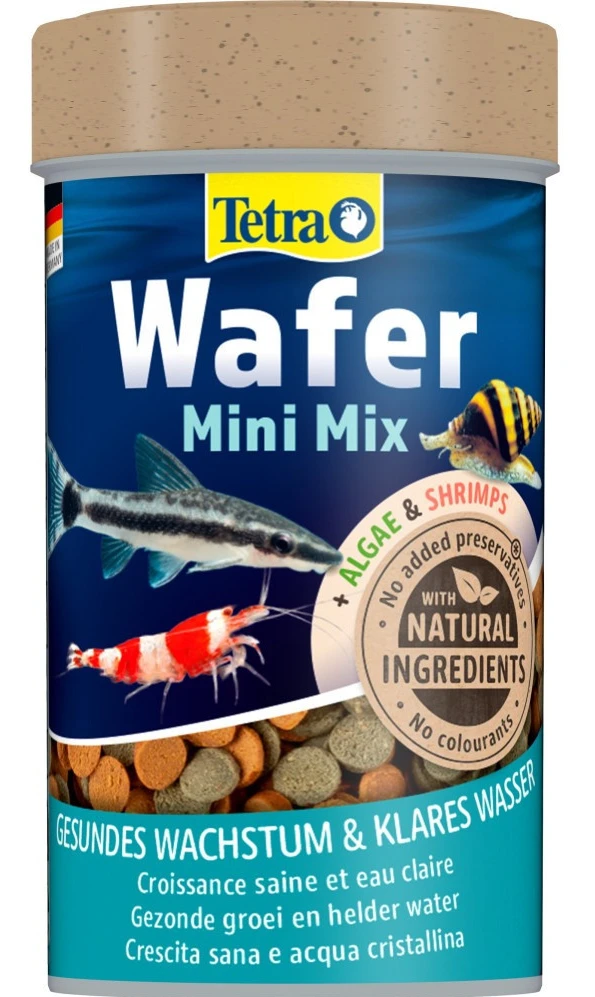 Корм для риб Tetra Wafer Mini Mix для акваріумних донних таблетки 100 мл (4004218811164)