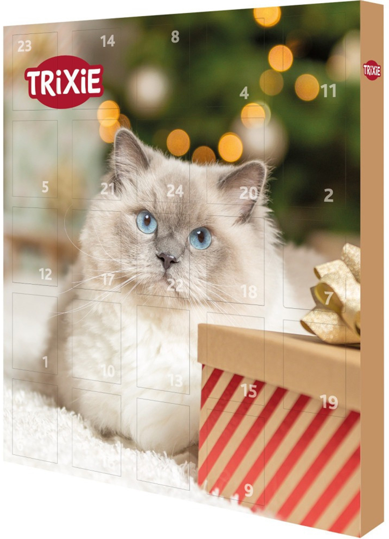 Адвент-календарь лакомства для кошек Trixie Рождественский 30х34х3.5 см (4011905092690)