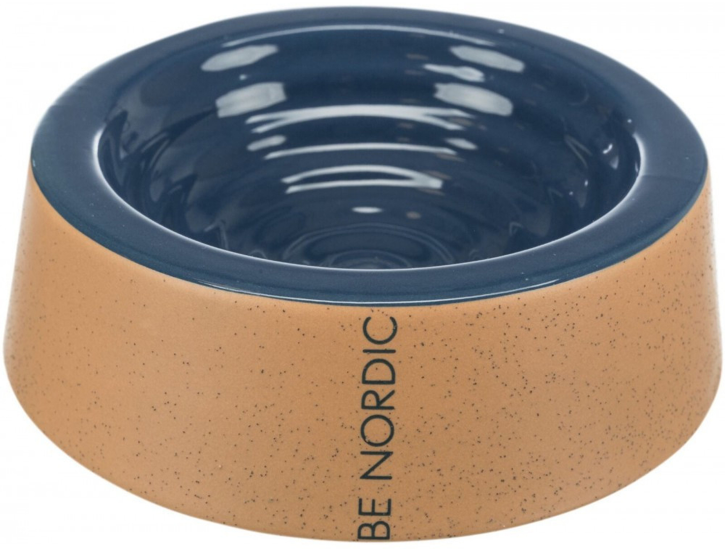 Миска для животных Trixie для собак Be Nordic синяя/бежевая 800 мл 25 см (4011905243023)