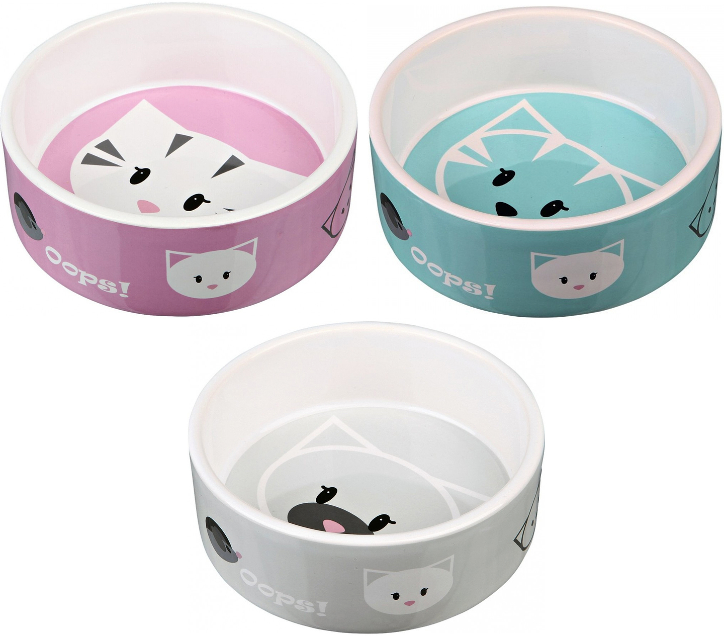 Миска для животных Trixie для кошек Mimi 300 мл/12 см в ассортименте (4011905246505)