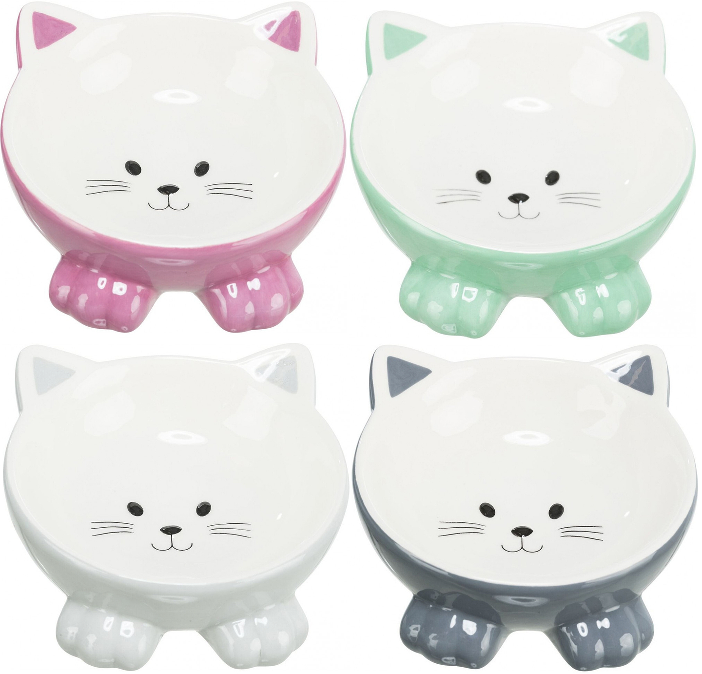 Миска для животных Trixie для кошек Котик 150 мл d-14 см (4011905248073)