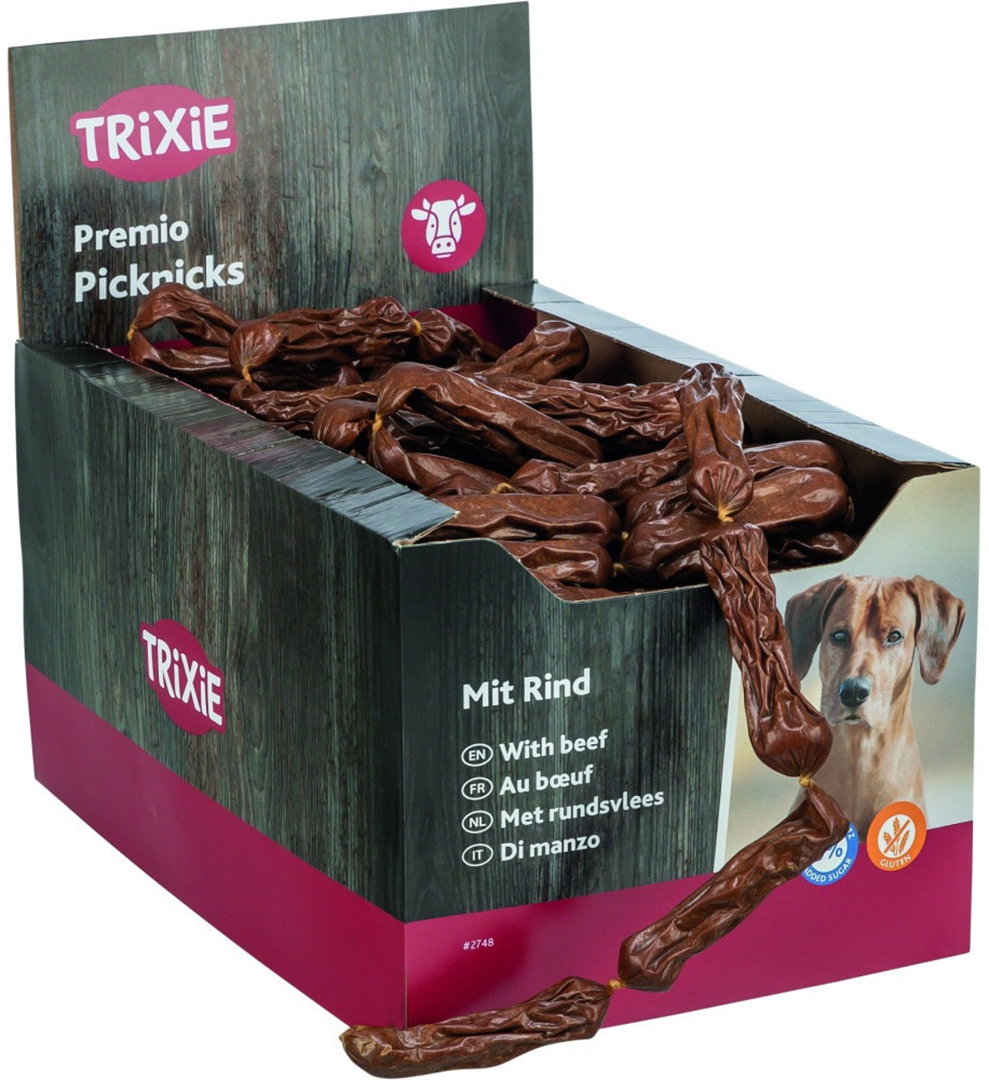 Ласощі для собак Trixie Premio Picknicks Сосиски з яловичиною 8 г 200 шт. (4011905274812)