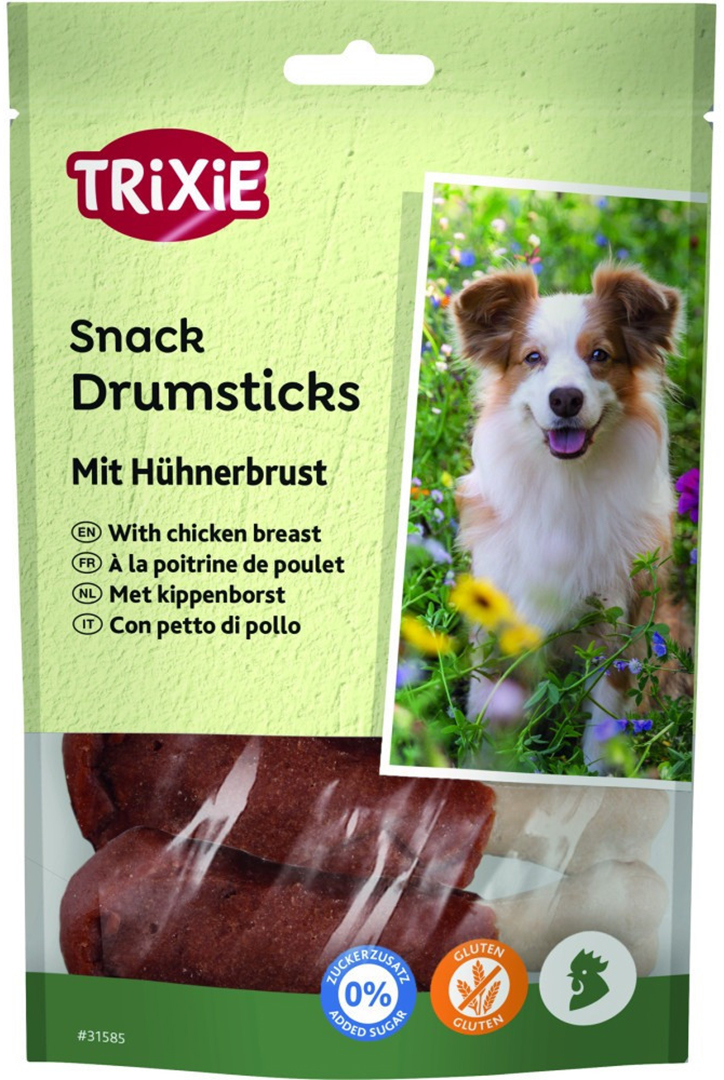 Ласощі для собак Trixie Drumsticks with Chicken Breast курячі гомілки 95 г 5 шт. (4011905315850)