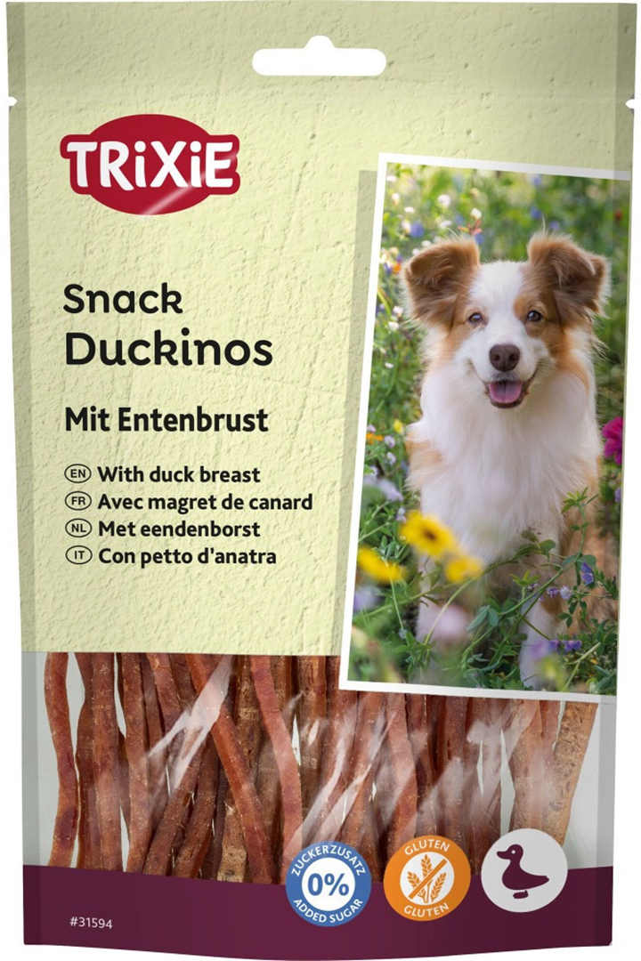 Ласощі для собак Trixie Duckinos with Duck Breast з качкою 80 г (4011905315942)