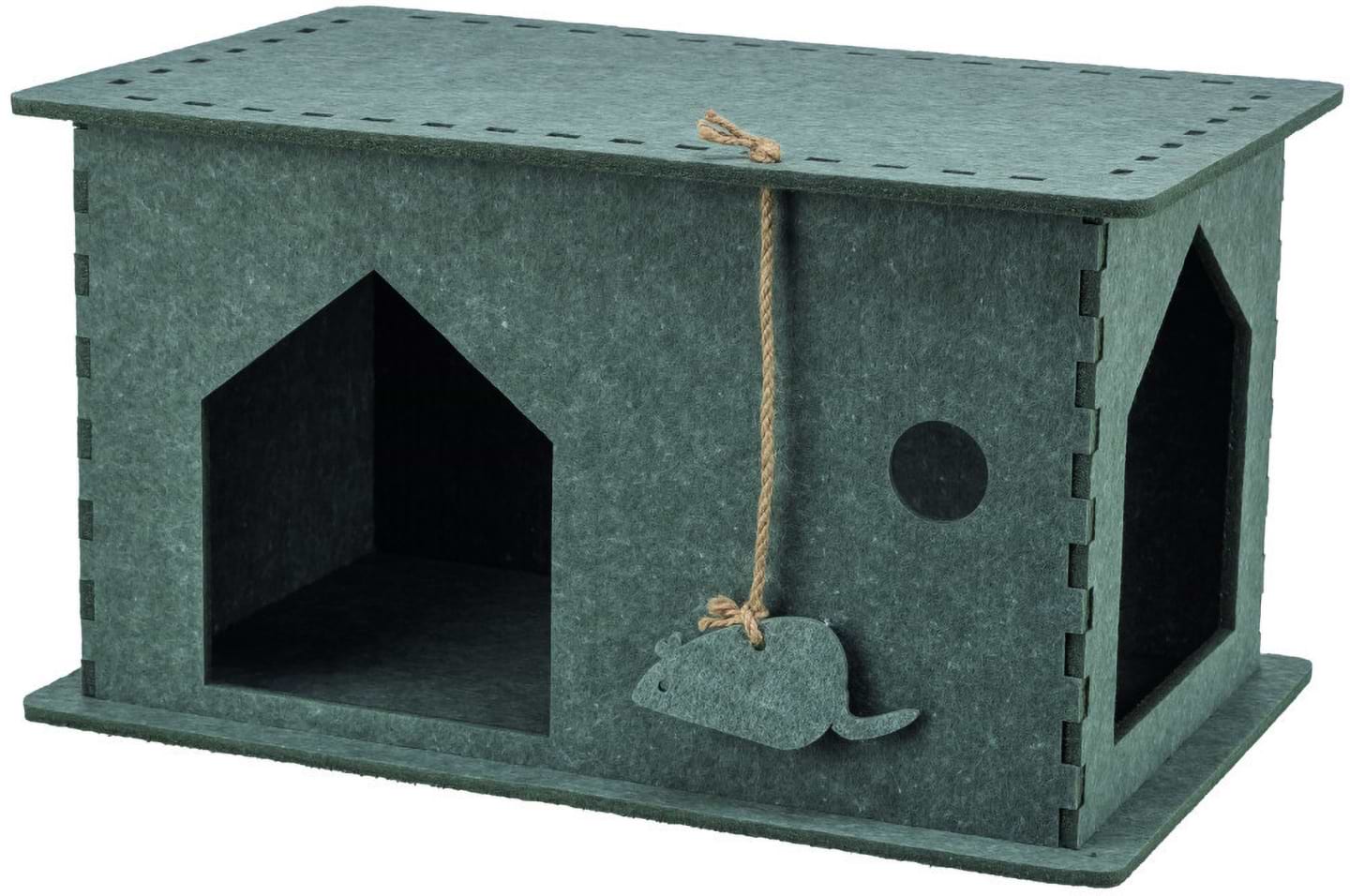Домик для животных Trixie Lene для кошек 54х30х35 см серый (4057589362711)