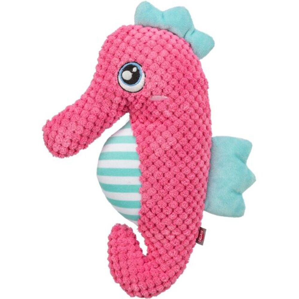 М'яка іграшка для собак Trixie Морський коник рожевий 28 см (4011905858159)
