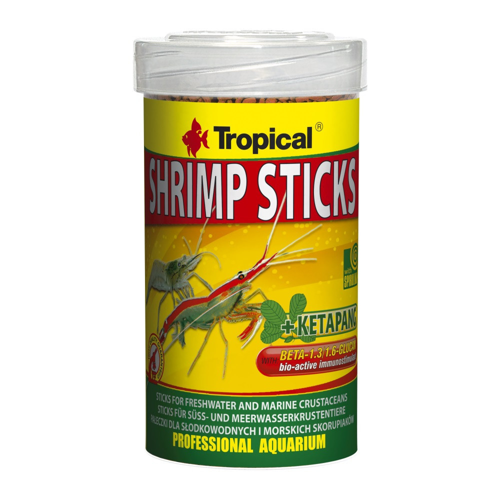 Корм для креветок та раків у паличках Tropical Shrimp Sticks 55 г (5900469633632)