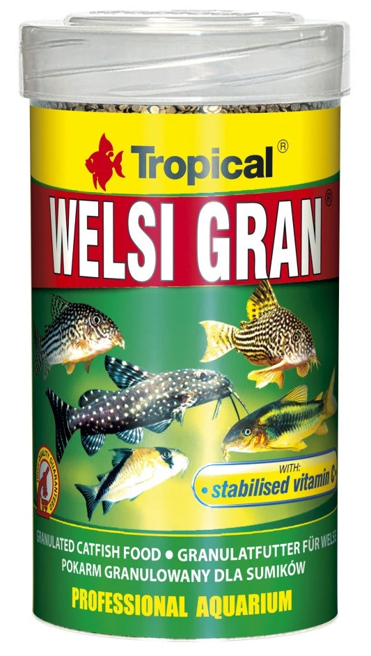 Корм для риб Tropical Welsi Gran для акваріумних донних гранули 65 г (5900469604632)