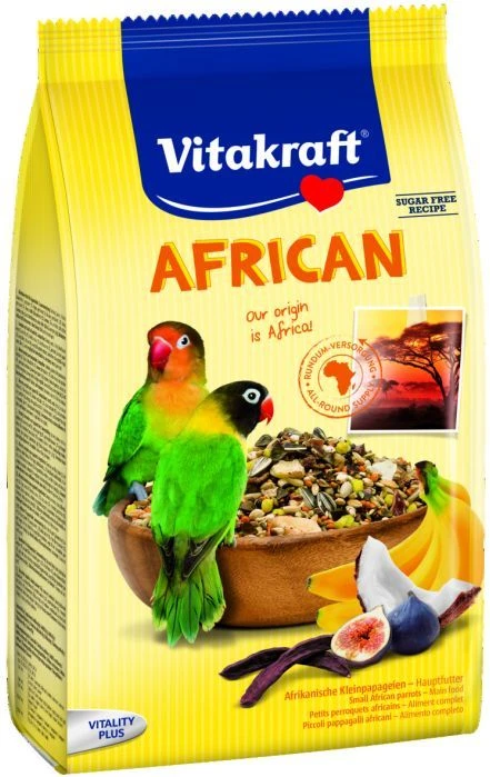 Корм для птахів Vitakraft African для середніх африканських 750 г (4008239216410)