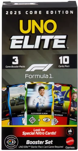 Настільна гра (8+) UNO Elite F1 (JLV43)