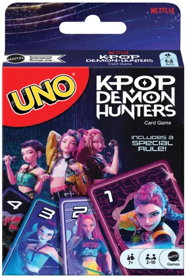 Настольная игра (8+) UNO KPop Demon Hunters (JRV01)