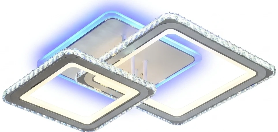 Люстра VALESO 55659/2 біла + хром, LED