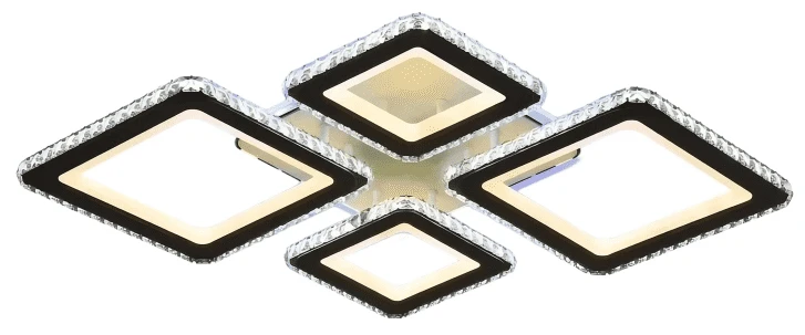 Люстра VALESO 55659/2+2 біла + хром, LED
