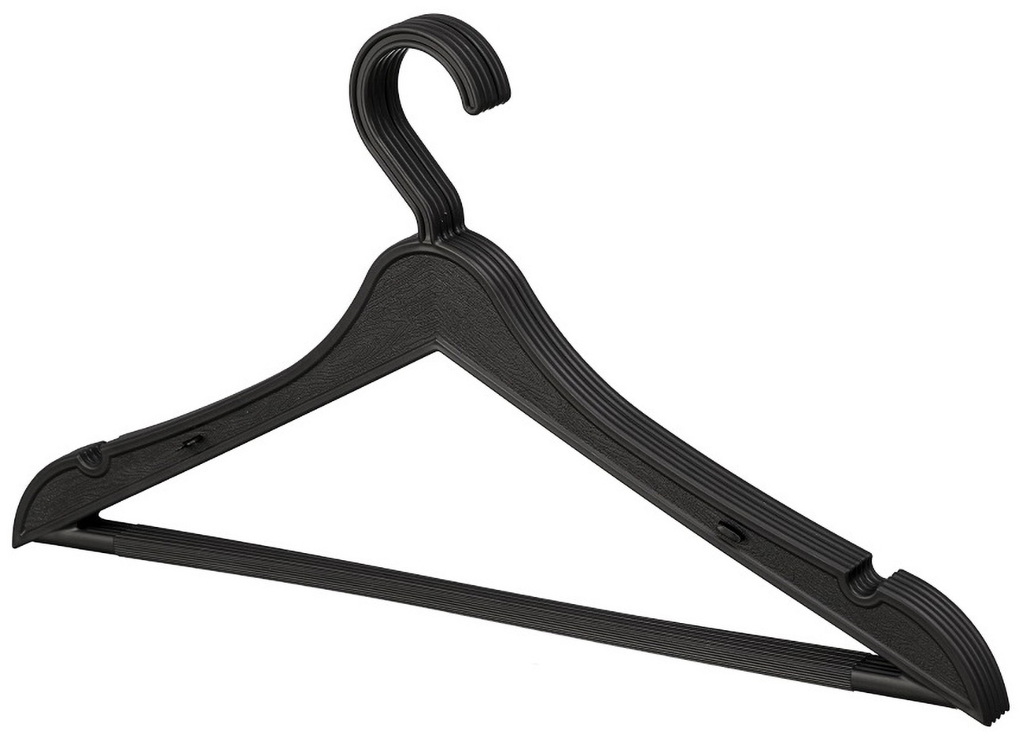 Вешалка VIOLET HOUSE 2000 PLASTIC HANGER Black 5 шт.
