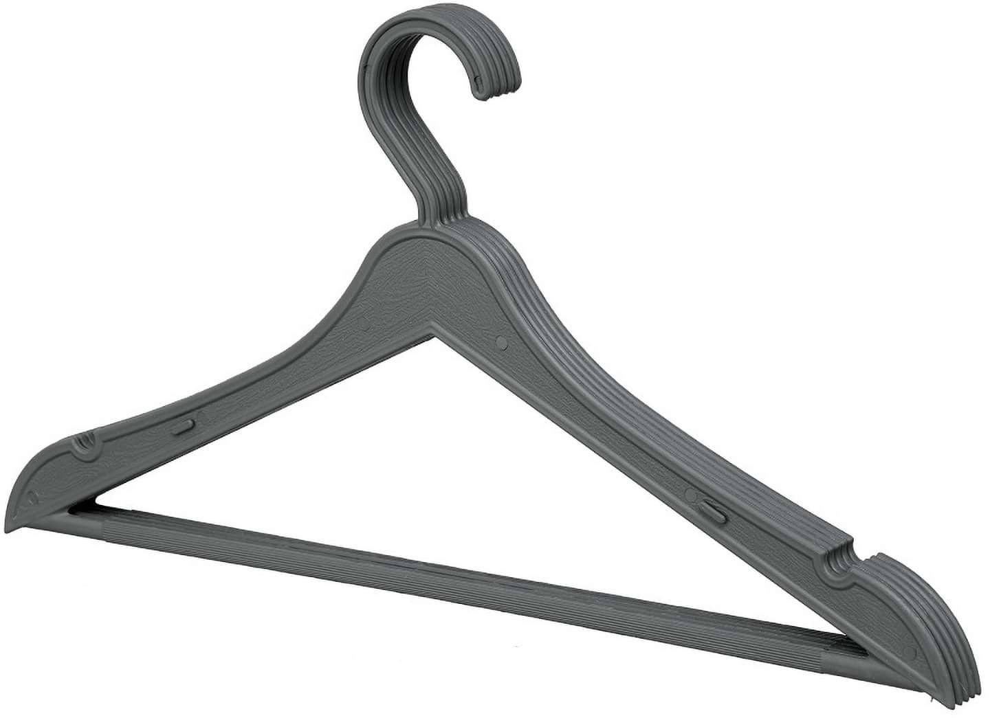 Вешалка VIOLET HOUSE 2000 PLASTIC HANGER Gray 5 шт.