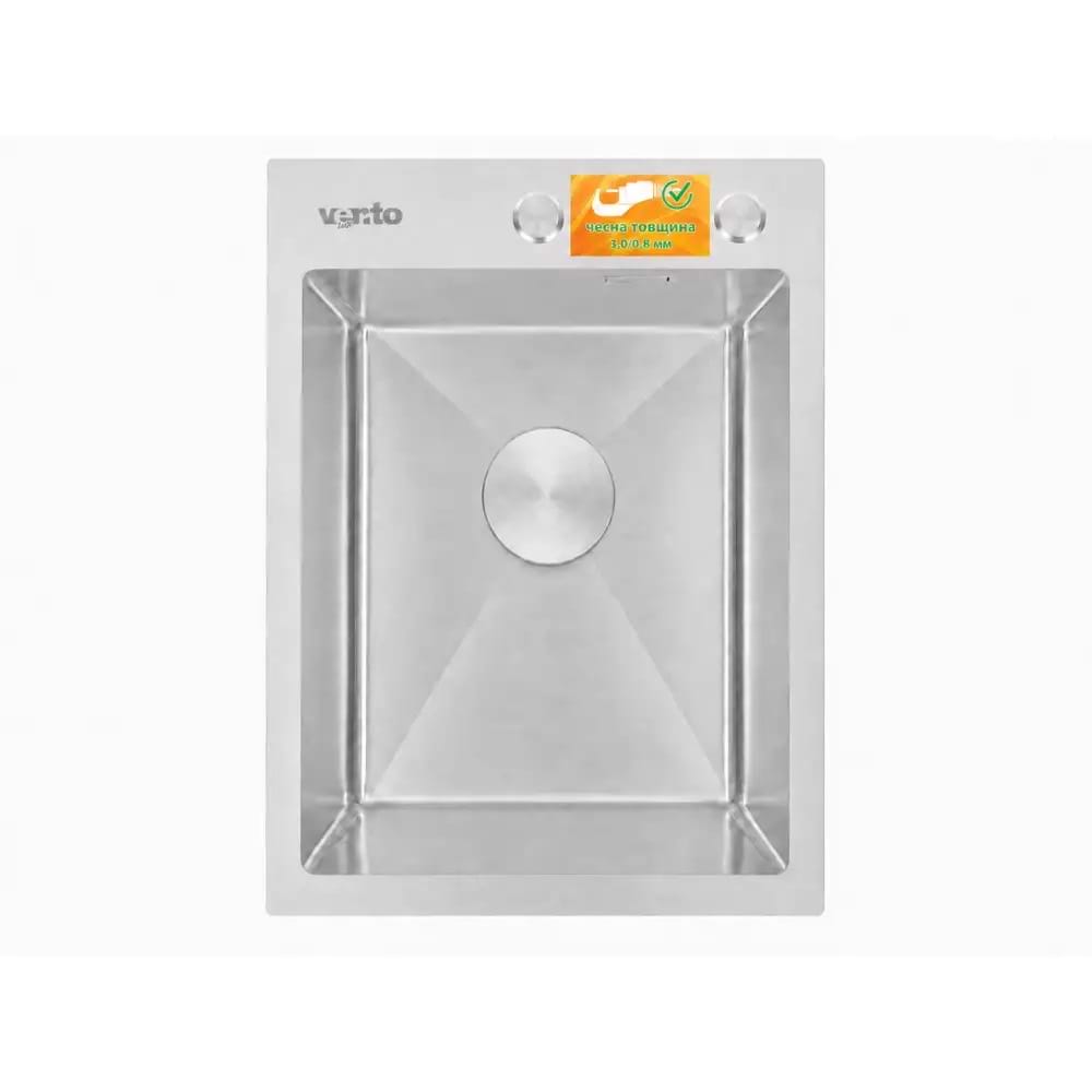 Мойка кухонная Ventolux HMKS 4050 SS 3/0,8