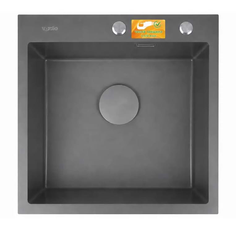 Мийка кухонна Ventolux HMKS 5050 PVD DG 3/0,8