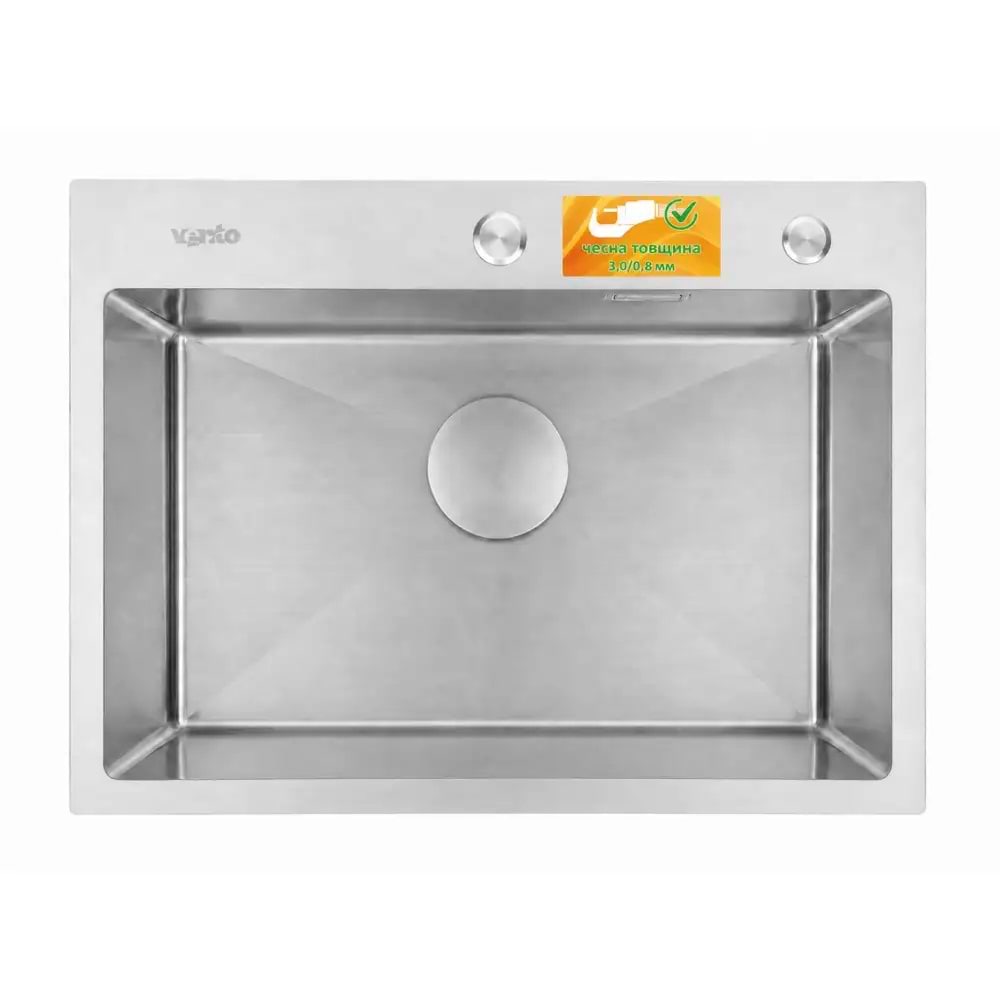 Мийка кухонна Ventolux HMKS 5843 SS 3/0,8