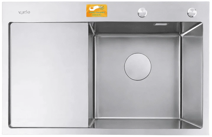 Мойка кухонная Ventolux HMKS RW 7850 SS 3/0,8