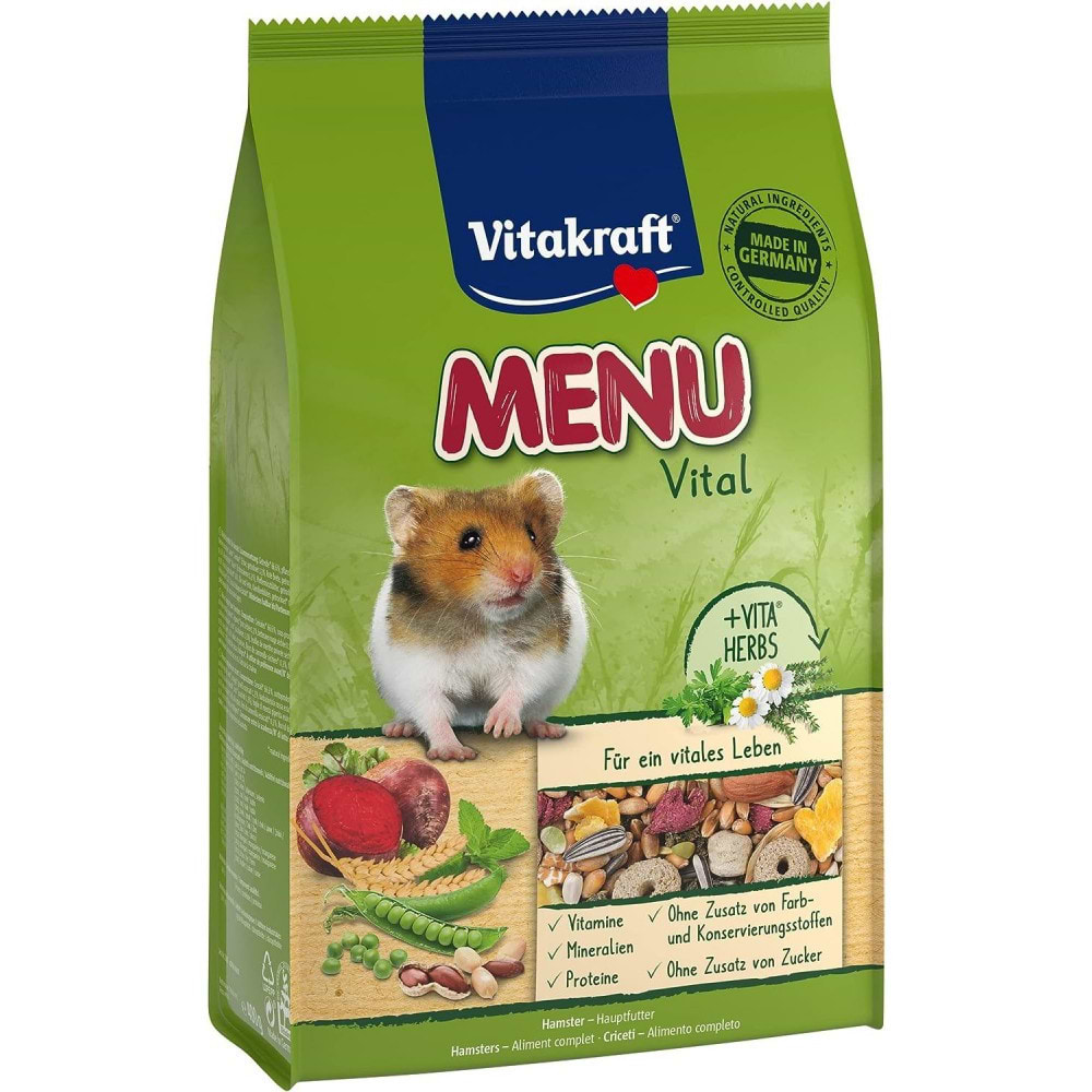 Корм для гризунів Vitakraft Premium Menu Vital для хом'яків 400 г (4008239292223)