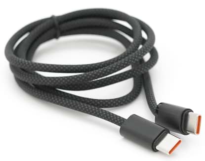 Кабель Voltronic Type-C to Type-C 2 м Black (YT-TC-TC100W-B-2.0m)