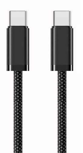 Кабель Voltronic Type-C to Type-C 2 м Black (YT-TC-TC100W-B-2.0m)