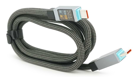 Кабель Voltronic Type-C to Type-C 1.5 м Black (YT-TC-TC240-B-1.5m)