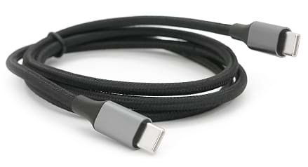 Кабель Voltronic Type-C to Type-C 1 м Black (YT-TC-TC60-B-1.0m)