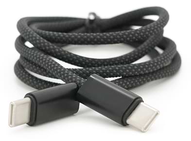 Кабель Voltronic Type-C to Type-C 1 м Black (YT-TC-TC65-B-1.0m)