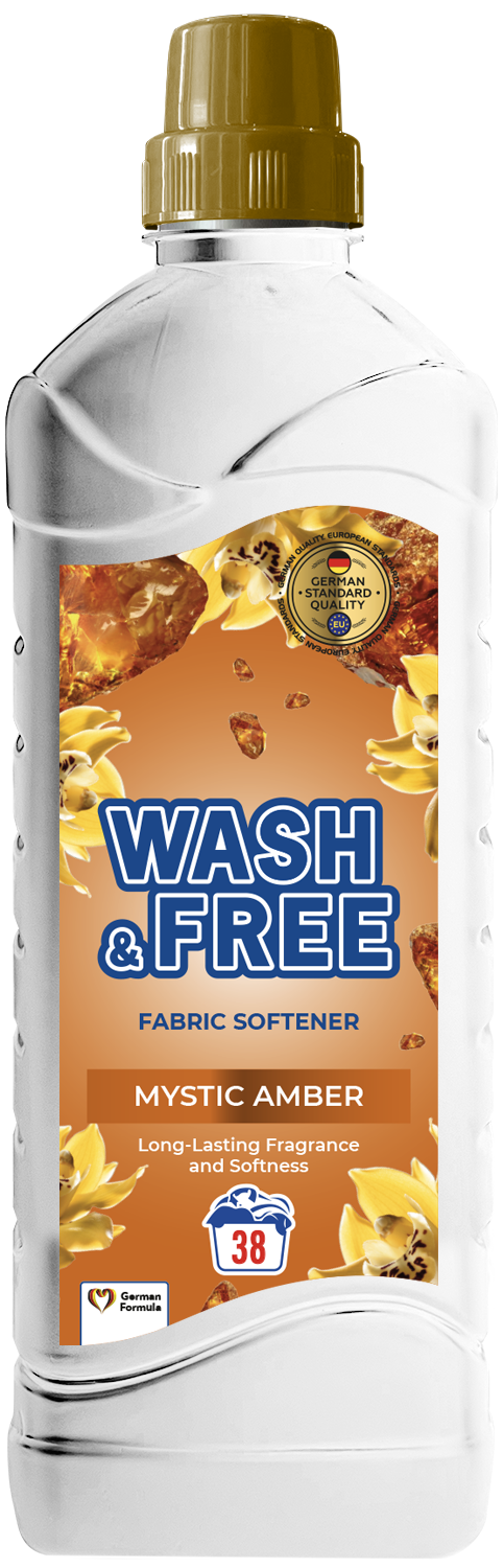 Ополіскувач для білизни WASH & FREE Mystic Amber, 970 мл
