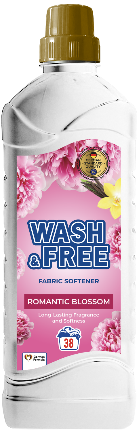Ополіскувач для білизни WASH & FREE Romantic Blossom, 970 мл
