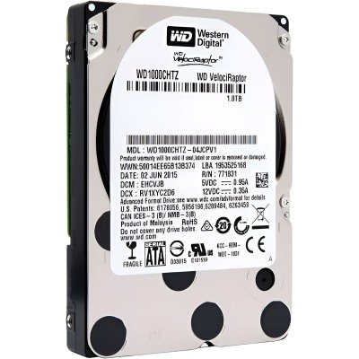 Жесткий диск внутренний Western Digital 2.5" SATA 1.0TB VelociRaptor 10000rpm 64MB (WD1000CHTZ)
