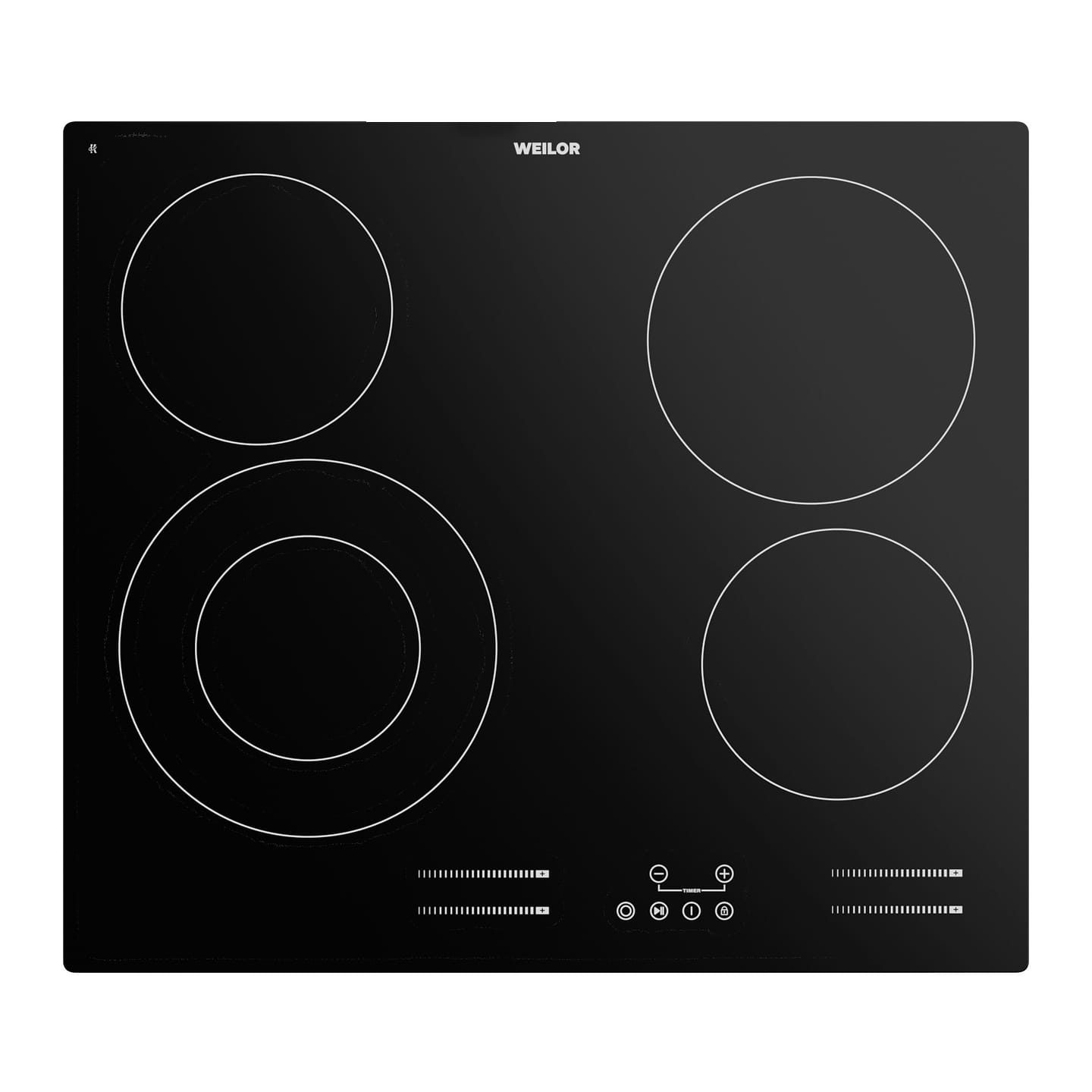 Варочная панель электрическая Weilor WHC 655 BLACK