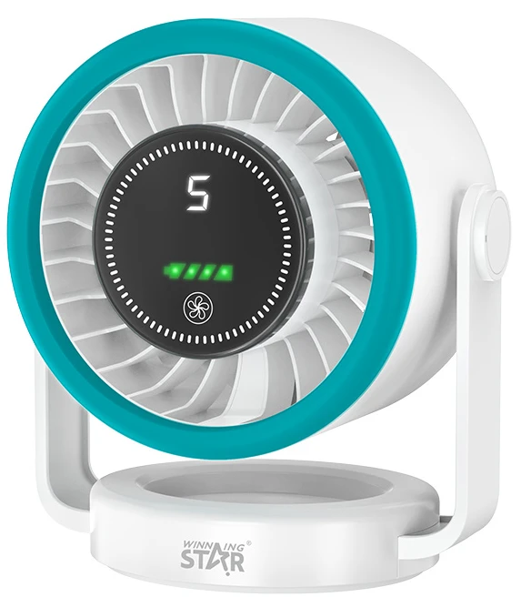 Вентилятор портативний WinningStar ST-4107 3600mAh White (WNNGS-ST-4107-WH)