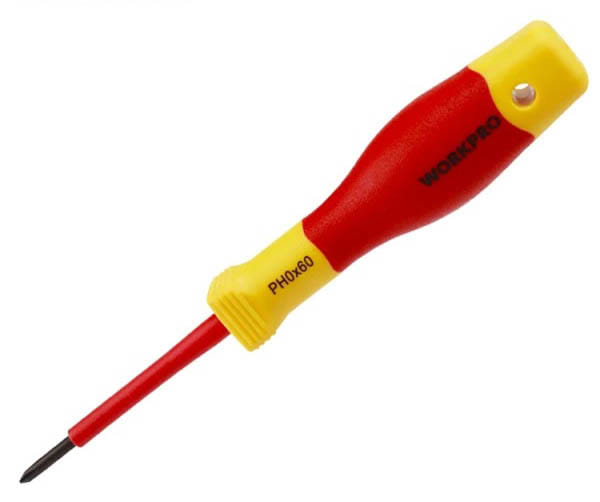 Викрутка WORKPRO PH0x60мм EN/IEC 60900 10000V PRO PLUS (WP341007)