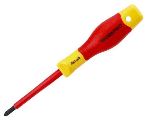 Викрутка WORKPRO PH1x80мм EN/IEC 60900 10000V PRO PLUS (WP341008)
