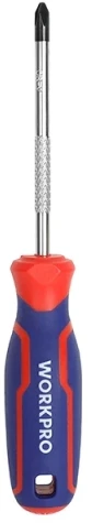 Отвертка WORKPRO PH1x100мм CR-V PRO (WP221027)