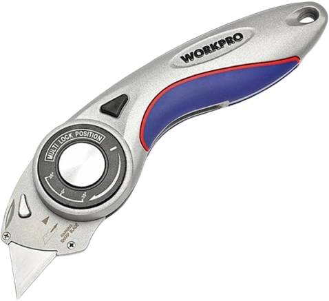 Ніж будівельний WORKPRO PRO PLUS WP211013
