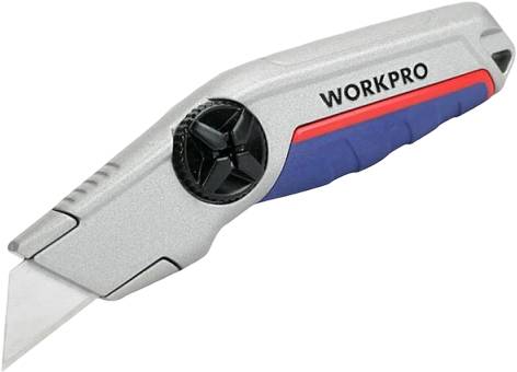 Ніж будівельний WORKPRO PRO PLUS WP213013