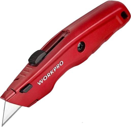 Ніж будівельний WORKPRO PRO WP213017