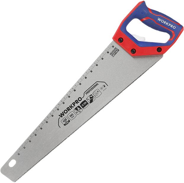 Ножівка WORKPRO 450 мм 11TPI SK5 PRO (WP215010)