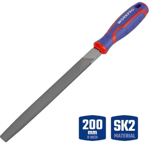 Напилок WORKPRO 200 мм плоский PRO (WP251001)
